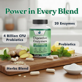 Digestive Enzymes Plus Probiotics & Prebiotics