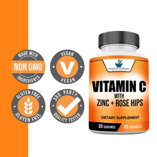 Vitamin C + Zinc + Rose Hips