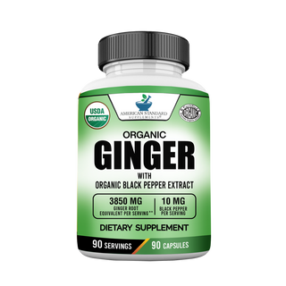 Organic Ginger Root - American Standard Supplements